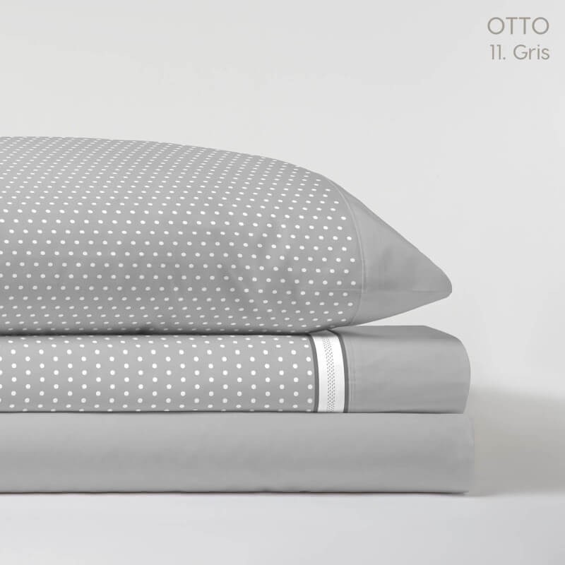 Juego de Sábanas Otto Gris Kabely