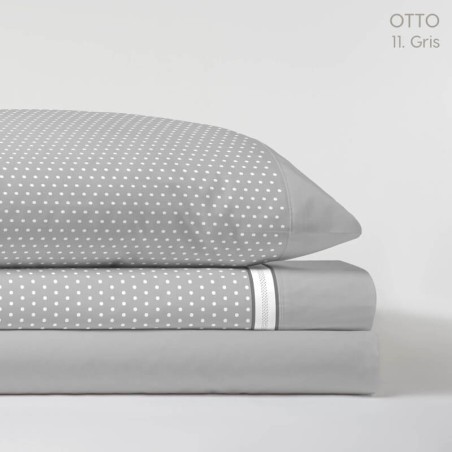 Juego de Sábanas Otto Gris Kabely