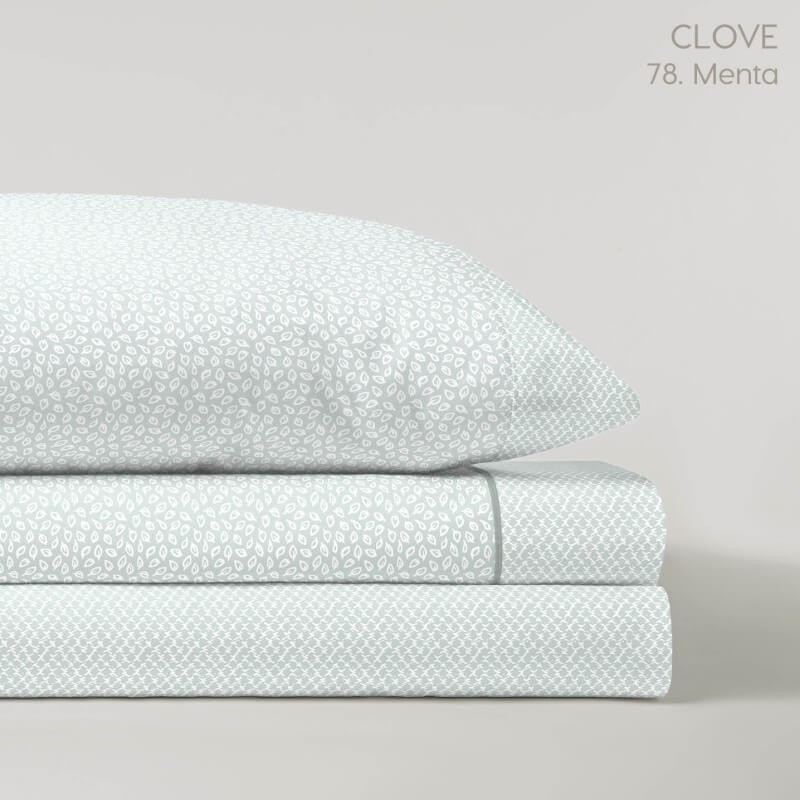 Juego de Sábanas Clove Menta Kabely