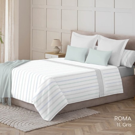 Juego de Sábanas Roma Gris Kabely