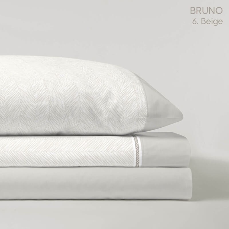 Juego de Sábanas Bruno Beige Pasata