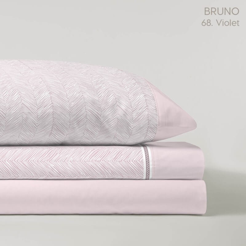 Juego de Sábanas Bruno Violet Ice Pasata