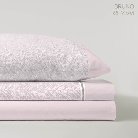 Juego de Sábanas Bruno Violet Ice Pasata