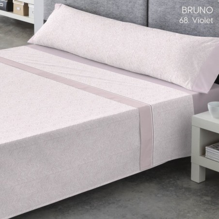 Juego de Sábanas Bruno Violet Ice Pasata