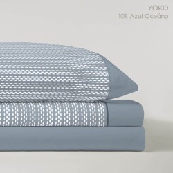 Juego de Sábanas Yoko Azul...