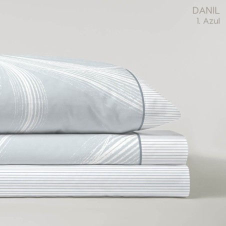 Juego de Sábanas Danil Azul Dart Luxe