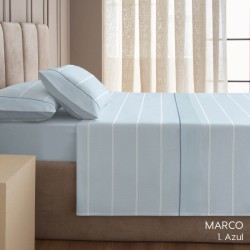 Juego de Sábanas Marco Azul...