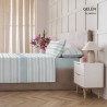 Juego de Sábanas Coralina Gelen Menta Cama 120