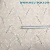 Detalles del diseño de la Colcha Verano Loneta Hoja Nature Beige Royal
