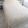 Funda Nórdica para Cunas de Bebé Hoja Nature Beige Royal Reversible Extendida