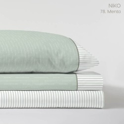 Juego de Sábanas Nico Menta...