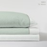 Juego de Sábanas Nico Menta 100% Algodón Serena Cotton Luxe