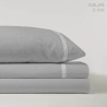 Juego de Sábanas Dalan Gris 100% Algodón 200 hilos Dart Percal