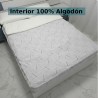 Saco Nórdico Bebé Hoja Nature Gris Rosa interior 100% Algodón 200 hilos Royal