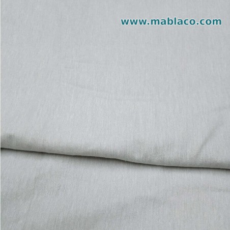 Tejido Franela Saco Nórdico invierno Hoja Nature Gris Royal