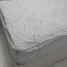 Estampado floral Hoja Nature Gris Saco Nórdico Cuna interior coralina calentito Royal