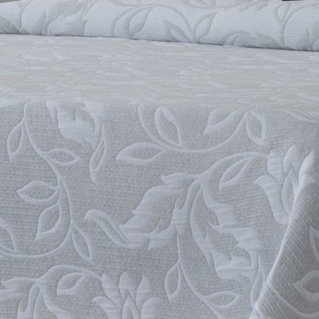 Colcha Jacquard Reversible Adeje Gris Confecciones Paula