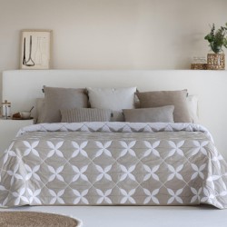 Colcha Jacquard Reversible...