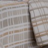 Colcha Jacquard Reversible Patmos Beige