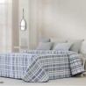 Colcha Jacquard Reversible Patmos Azul