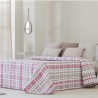 Colcha Jacquard Reversible Patmos Rosa
