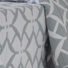 Colcha Jacquard Reversible Isquia Turquesa