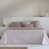 Colcha Jacquard Reversible Cies Rosa