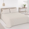 Colcha Bouti Reversible Genova Beige Reverso