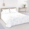 Colcha Bouti Reversible Aloma Azul Anverso
