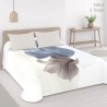 Colcha Bouti Reversible Nika Beige Anverso