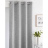 Cortina Alaia Gris confecionadas con ojales Fundeco