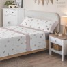 Juego de Sábanas Forest Rosa Infantil Kabely Cama 90