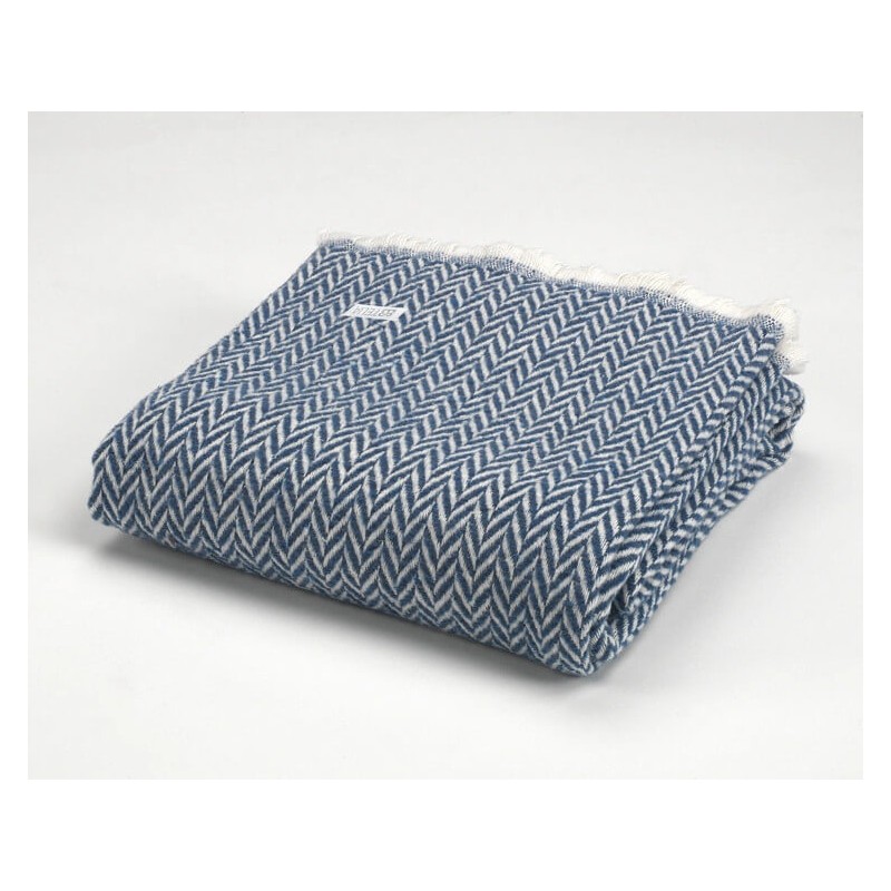 Manta y Plaid Vero Azul