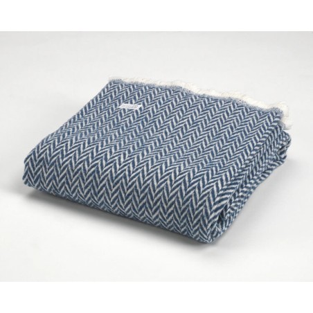 Manta y Plaid Vero Azul
