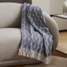 Manta y Plaid Trena Gris
