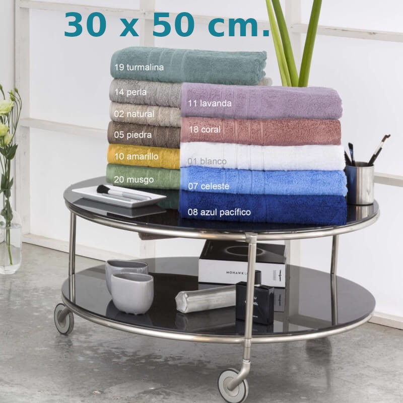 Toallas Bidet 700gr 100% Algodón Egipcio 30x50