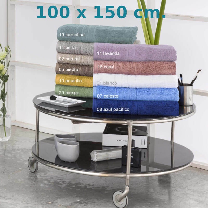 Toallas Baño 700gr 100% Algodón Egipcio 100x150