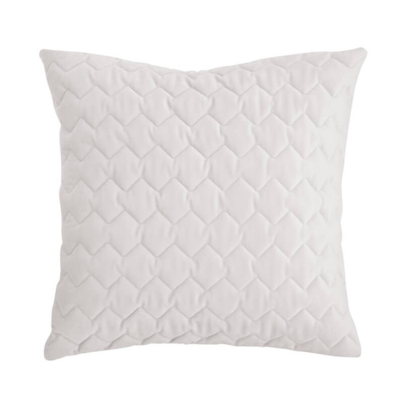 Funda de Cojín Terciopelo Naroa Blanco Antilo