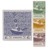 Paños de Cocina Jacquard Rizo Wok Algodón 50x50 Pack 4
