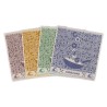 Paños de Cocina Jacquard Rizo Wok Algodón 50x50 Pack 4