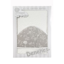 Capa de Baño Árbol Gris