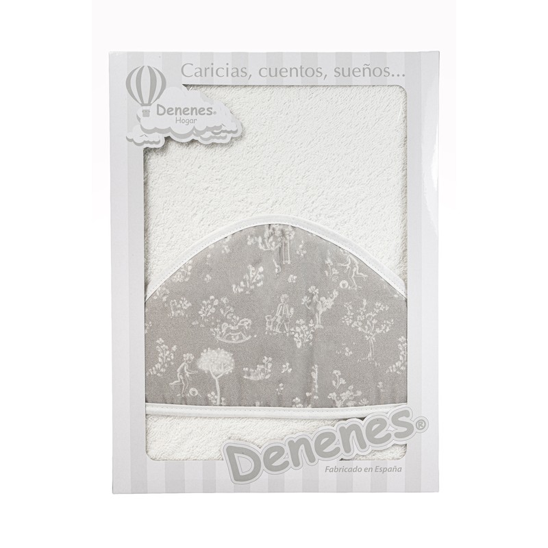 Capa de Baño Árbol Gris