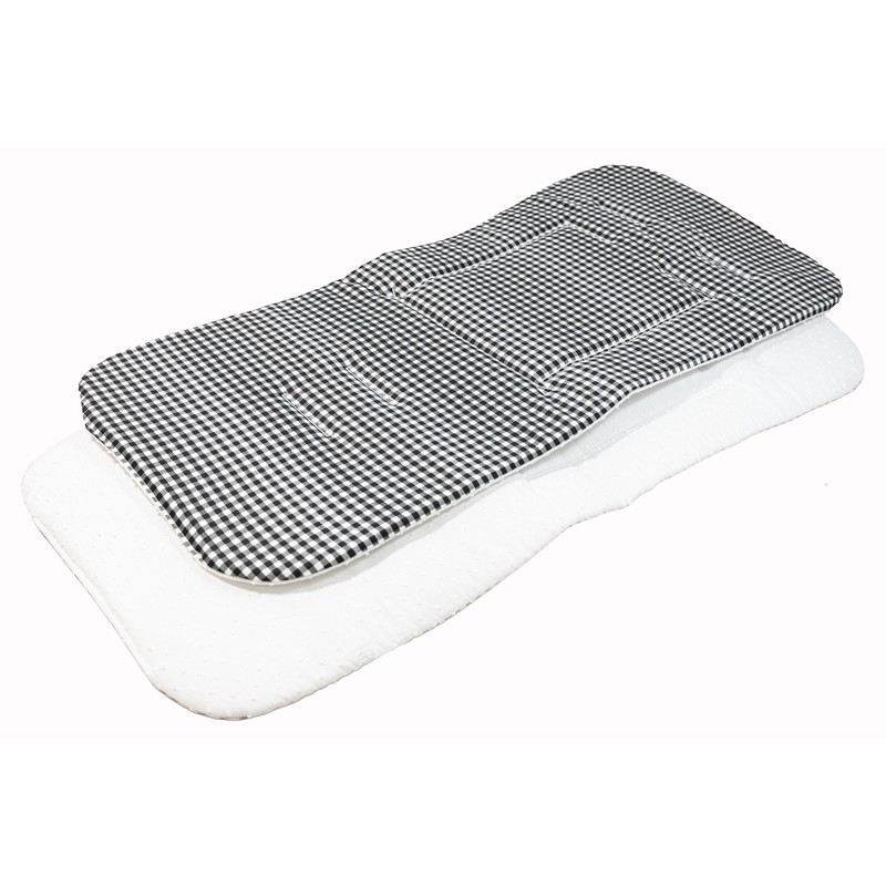 Colchoneta Ligera Silla de Paseo Vichy Negro