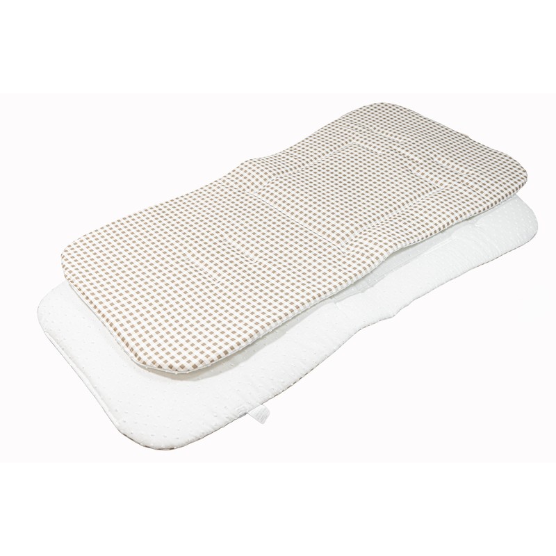 Colchoneta Ligera Silla de Paseo Vichy Beige