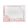 Juego de Sábanas Bebé Vichy Maquillaje 100% Algodón Denenes