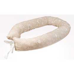 Cojín Nido Bebé Árbol Beige Denenes
