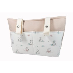 Bolso Organizador Oso Playa Camel