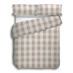 Funda Nórdica Reversible Hontal Moka Stilia