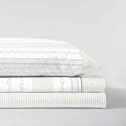 Juego de Sábanas Franela de Algodón Lena Beige D'art