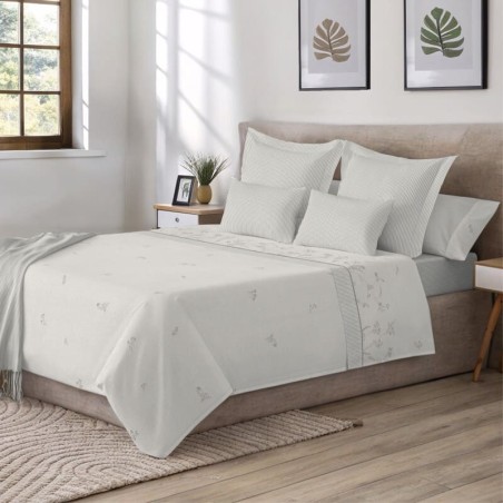 Juego de Sábanas Coralina Alba Beige Kabely